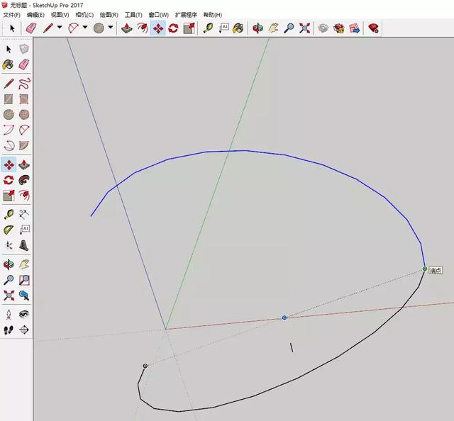 su怎么画曲线，su中怎么画平滑的曲线