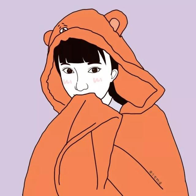 超有质感的手绘头像，能够给自己增加自信心