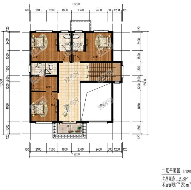 农村别墅自建房，别墅户型大全农村自建房带露台（28款带车库二层农村别墅自建房,高颜值设计带车库自建别墅不求人）