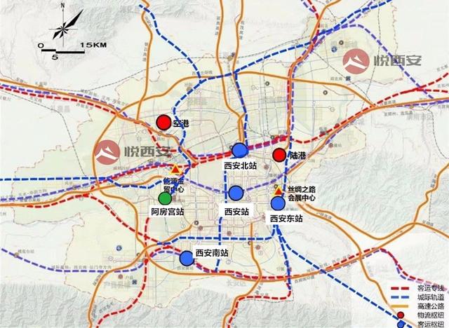 西安法门寺铁路最新规划，西安-法门寺-机场城际环评获批