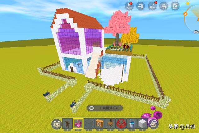 地表最豪华别墅设计，迷你世界大别墅10000平方米