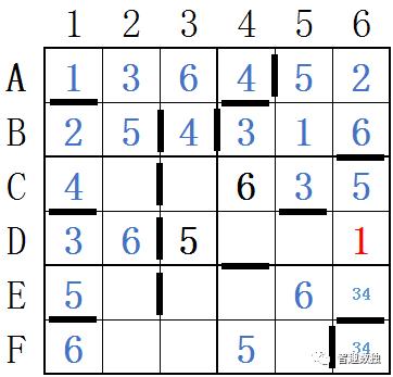 6宫格数独规律表，六宫数独的技巧（六宫数独规则和解题方法）