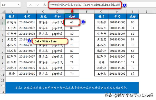 多条件查找函数，excel怎么设置有条件查找（Excel中的Vlookup函数）