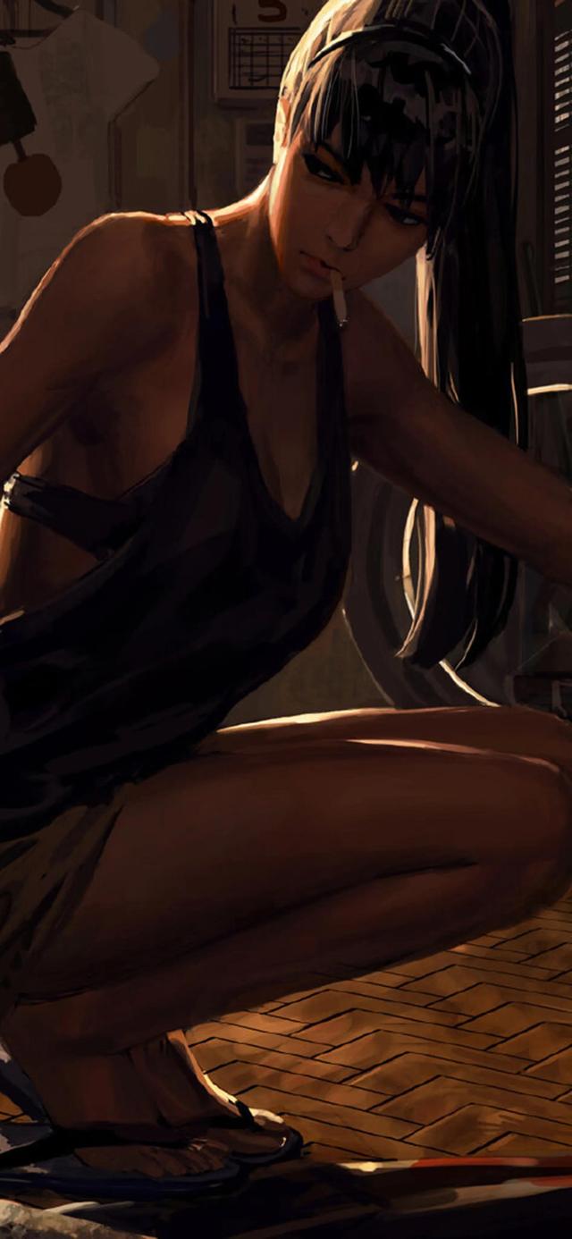 少女心暗色系壁纸，暗色系壁纸女王来袭