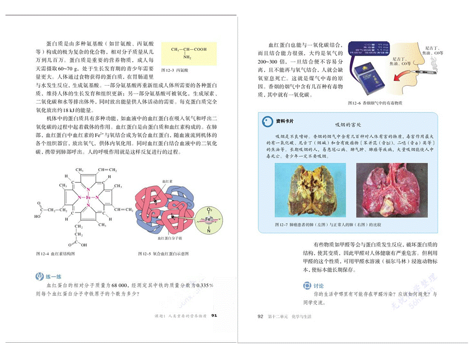 九年级化学下册电子书，九年级化学下册课本人教版电子版（人教版初中九年级下册）