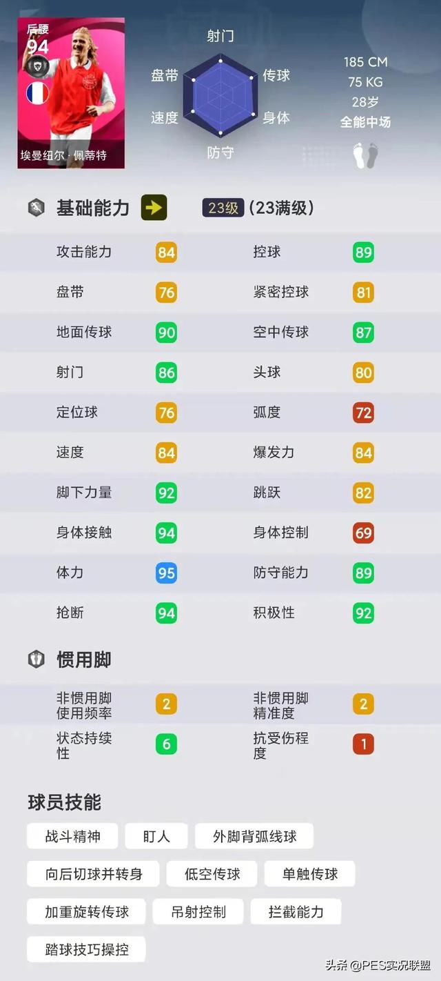 实况足球最强右后卫，实况足球阵型推荐2022最强右后卫（实况足球国服利物浦精选简析）