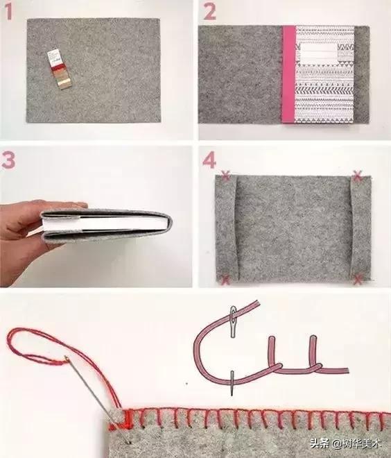 最新的包书皮方法，分享给孩子的包书皮经验