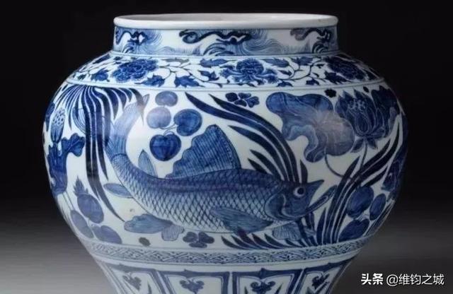 真品元青花瓷器底部特点，元青花瓷底足辨识