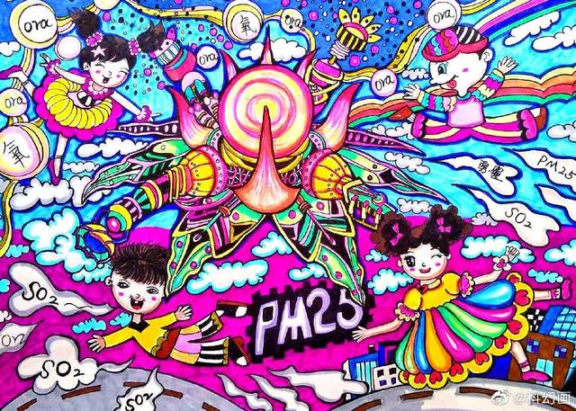 儿童科幻画图片大全，超全超经典科幻画（少年儿童科幻画大赛作品优秀）