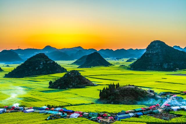 罗平油菜花最佳时间，去罗平看油菜花攻略