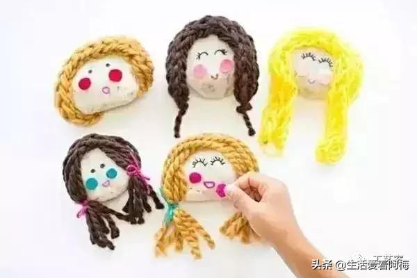 适合小孩的毛线手工，毛线小手工合集