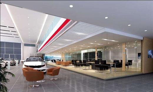 汽车美容店简单装修现场，汽车美容店装修