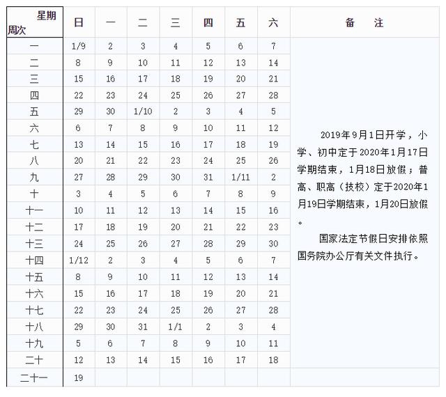 浙江工业大学校历，浙江省各大学寒假放假时间