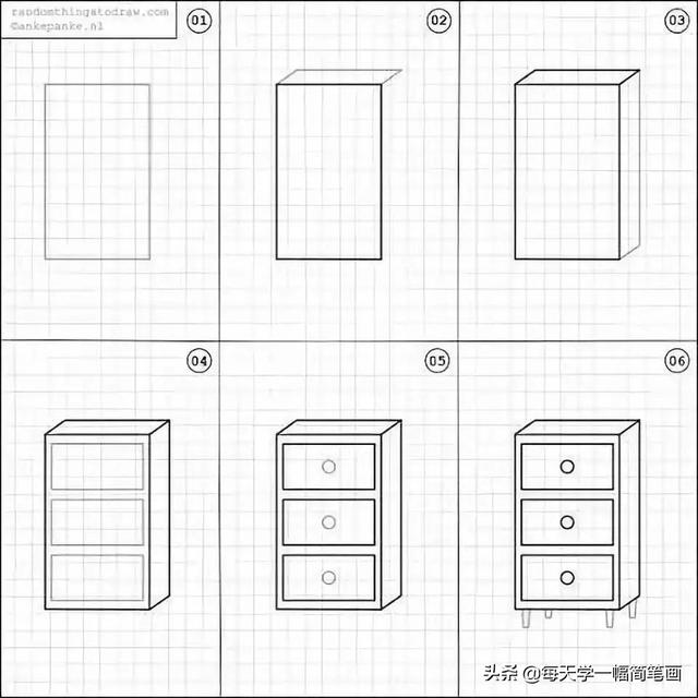 一张简单又漂亮的画，漂亮又简单的简笔画教程（简单又好看的线条画#一支笔画出你的世界）