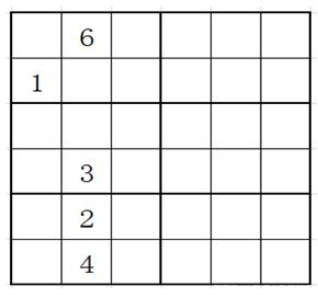 数独6，数独6宫格入门技巧