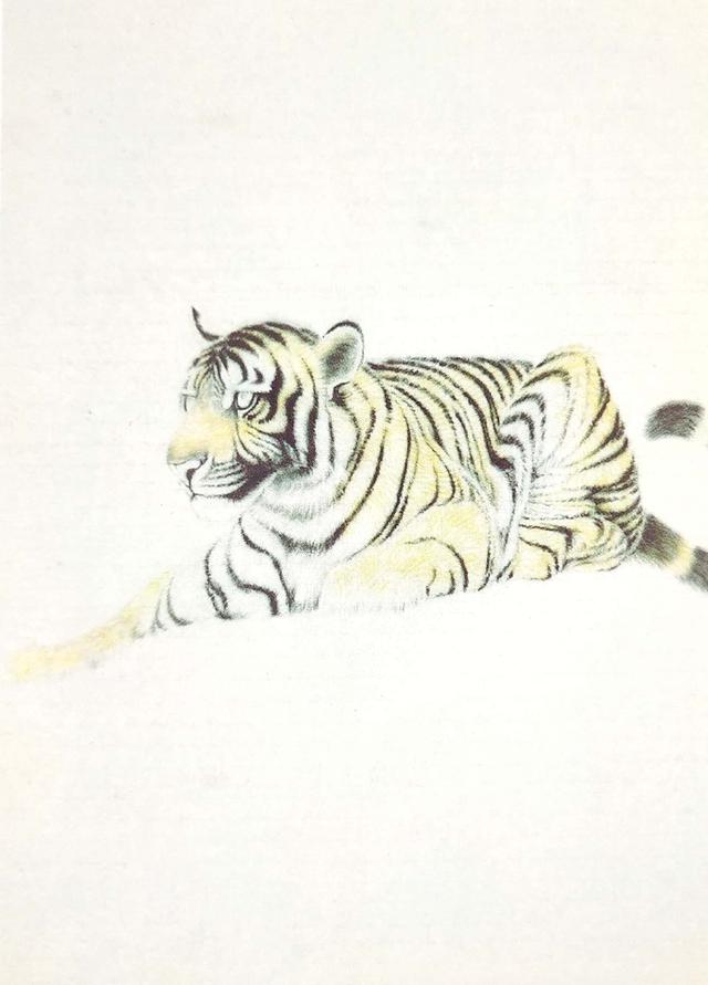 画虎怎么画才好，老虎画法-陈家明画虎