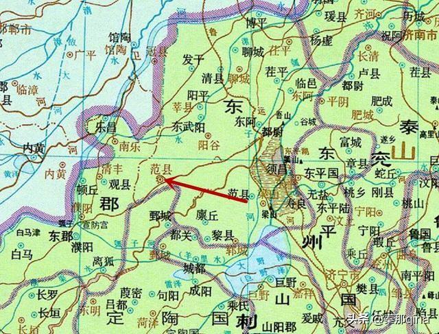 郓城水浒好汉城，山东郓城水浒好汉城地图