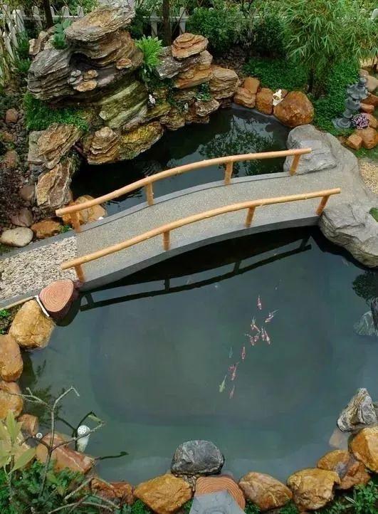 庭院水景观怎么设计，庭院中式元素—叠水