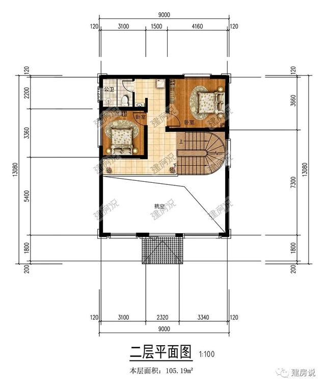 农村别墅自建房，别墅户型大全农村自建房带露台（28款带车库二层农村别墅自建房,高颜值设计带车库自建别墅不求人）