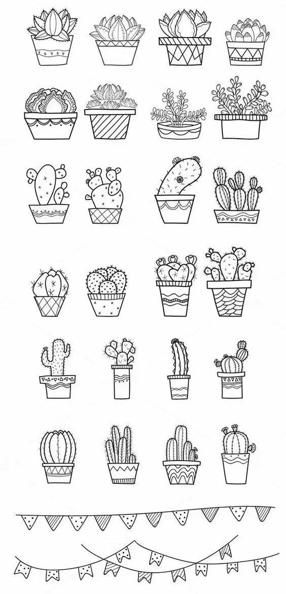 植物手抄报超级简单，植物手抄报小素材