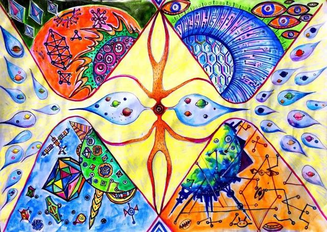 未来的科幻主题绘画简单，科幻画主题系列作品20张