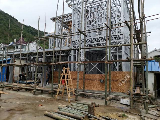 农村轻钢别墅的优点，安徽52万建轻钢房