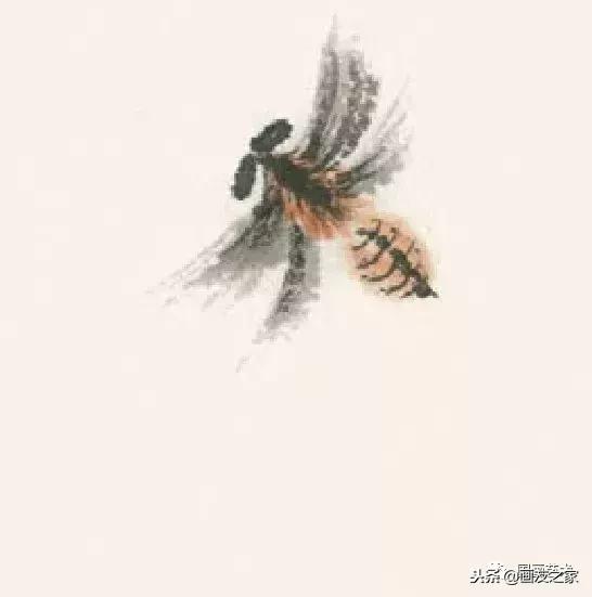 九尾狐最简单的画法教学，逐花之虫蝶蜂画法示范