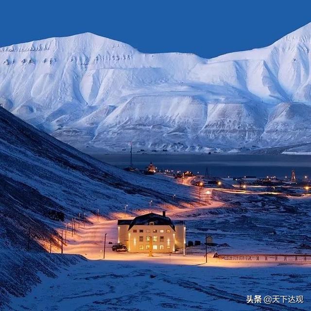 冰岛的地理位置以及邻国，北大西洋中的一个岛国