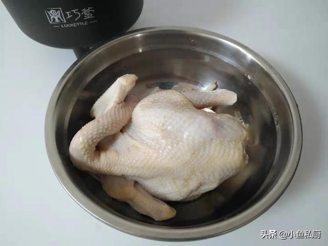 电饭煲家常盐焗鸡最简单做法，电饭煲盐焗鸡