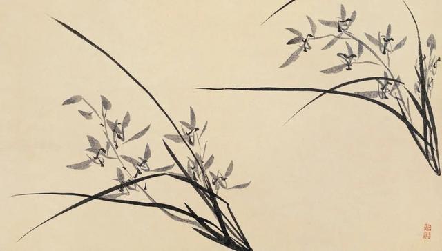 梅兰竹菊写意画教程，梅兰竹菊是文人喜欢展现的绘画题材