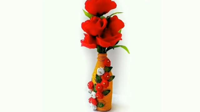 手工制作花瓶简单教程，生活手工小课堂