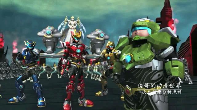 超兽武装狮王去雪山看见小胖墩，如果苗条俊早点来救狮王