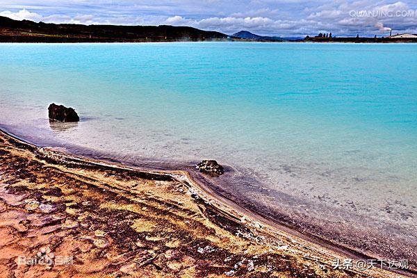 冰岛的地理位置以及邻国，北大西洋中的一个岛国