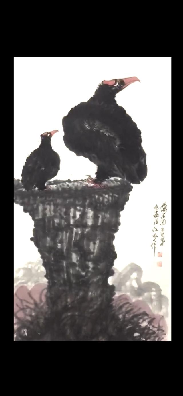 鹰画得最好的画家，书画双绝久负盛名