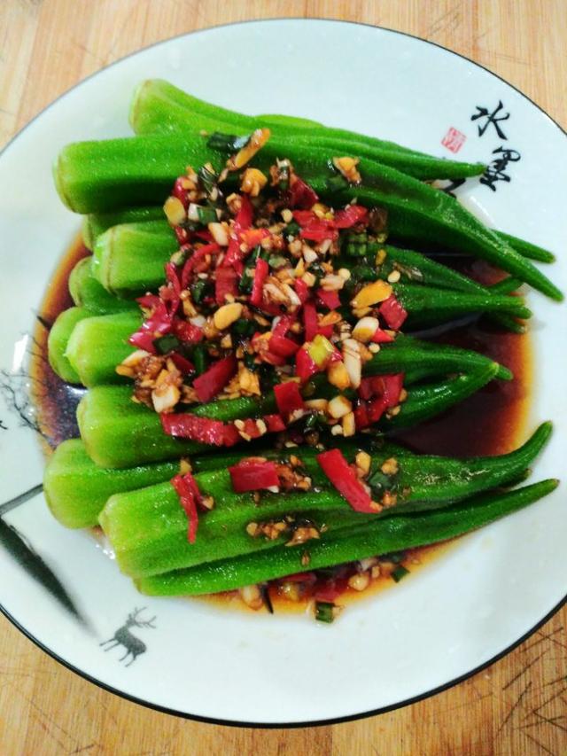秋葵怎么做好吃又简单凉拌，凉拌秋葵这样做清爽不涩口