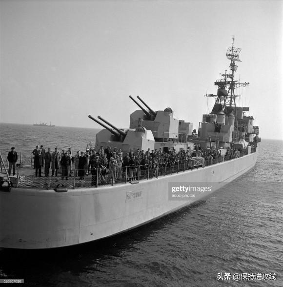 二战英国036号驱逐舰，法国二战后十年磨一剑的T47驱逐舰