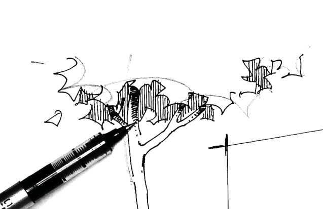 40种画树简易画法，树的手绘很难画