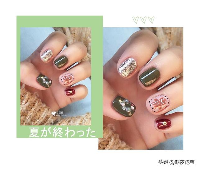 超级显白的基础款美甲，显白显嫩的美甲来一波儿~