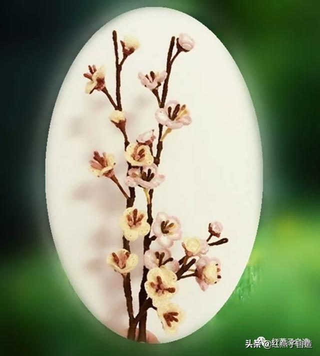 钩针编织小花朵，钩针编织花朵简单易学（新手半个小时就可以钩出来送给自己）