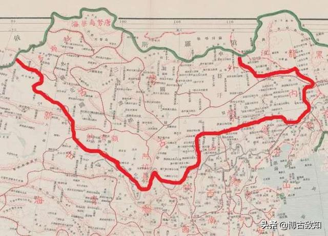 大清帝国有多大，看完大清帝国全图