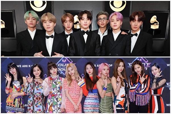 twice获奖bts，BTS、iKON、TWICE等夺Gaon