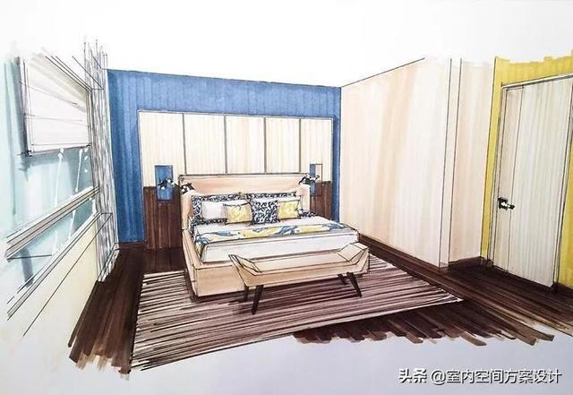 马克笔的六种手绘技法，马克笔用笔技法和上色秘笈