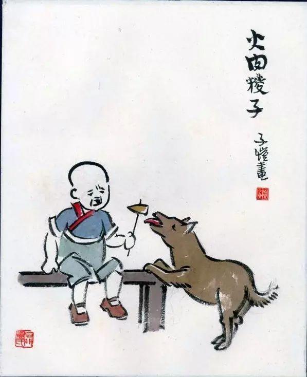 丰子恺漫画全集，丰子恺最著名的十幅漫画图（丰子恺100幅漫画处处是真）