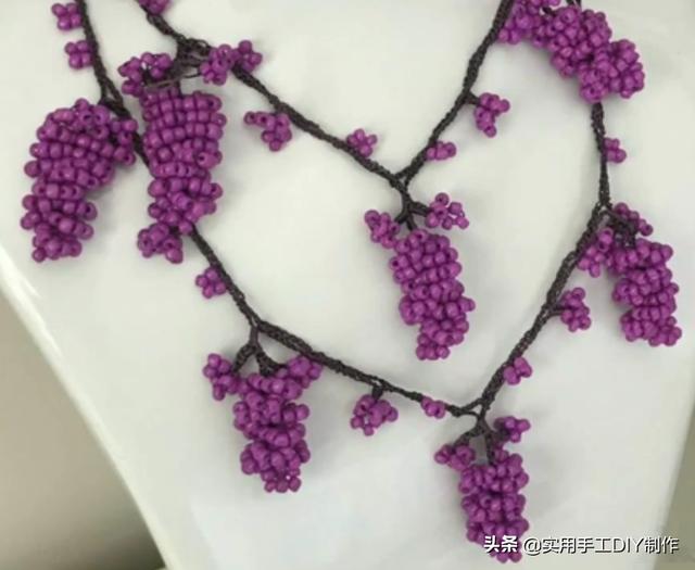 40款时尚的串珠项链，圆珠串珠项链教程大全