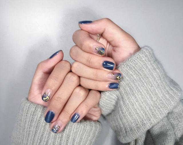 自然的猫眼美甲，超闪的猫眼美甲，美爆了！