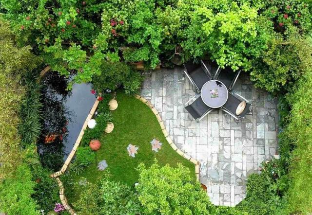 庭院水景观怎么设计，庭院中式元素—叠水