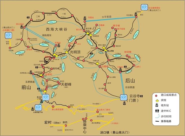 全部黄山自驾游攻略最新版手机，徽州天路3天2夜自驾游攻略