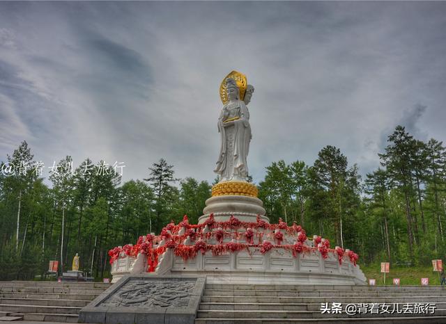 三亚南山观音像，108米高的海上观音太壮观