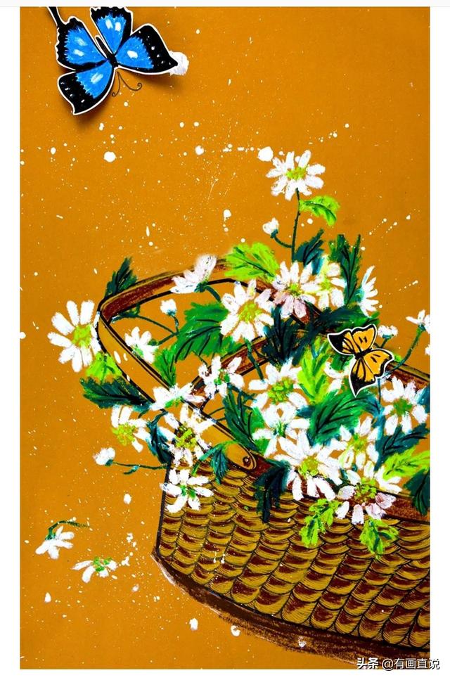 少儿画画图片大全，少儿绘画简单易学儿童画（28张~创意美术儿童范画,很值得初学者收藏）