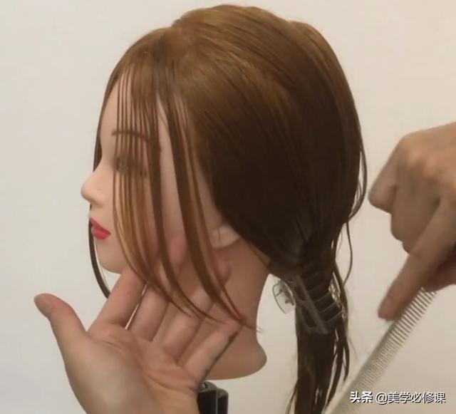 八字刘海怎么剪，如何快速学会剪八字刘海